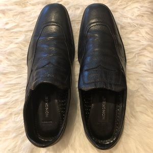 Men black light weight shoes